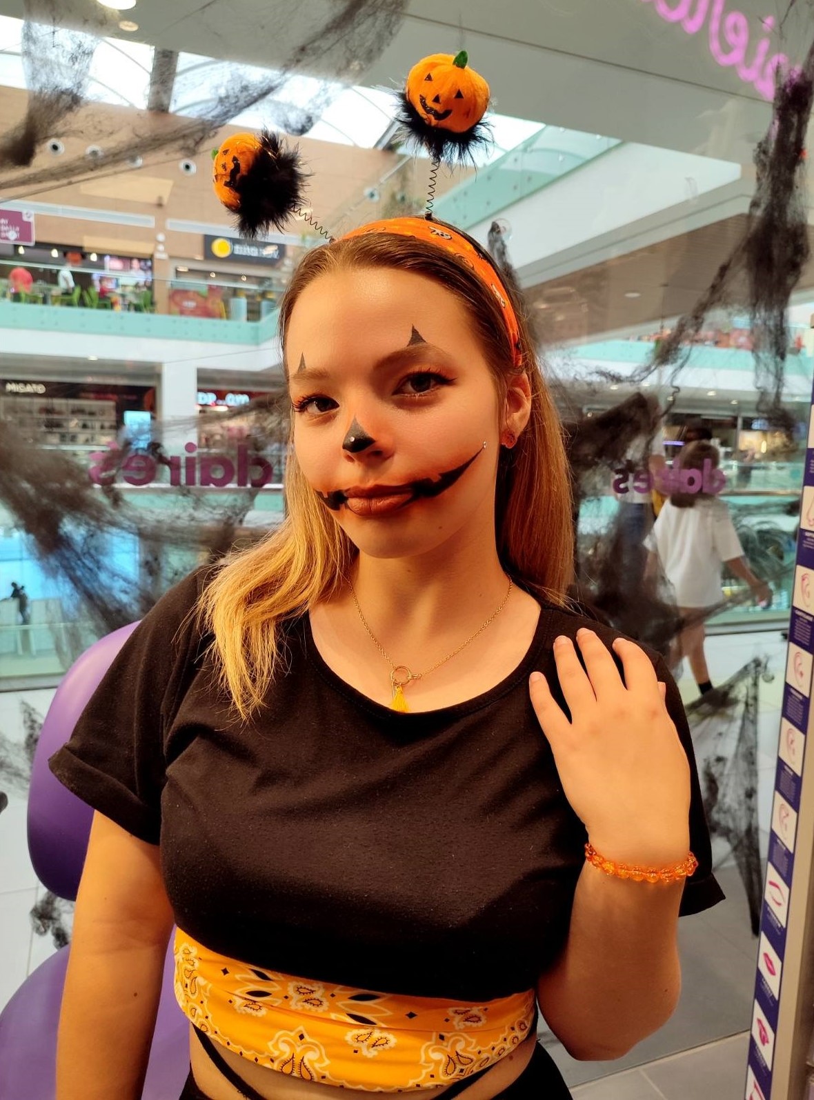 Halloween Girl at Claire's